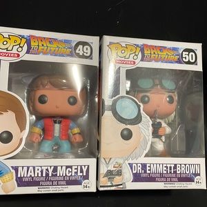 Back to the Future MARTY & DOC #49&50
